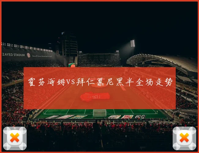 霍芬海姆vs拜仁慕尼黑半全场走势